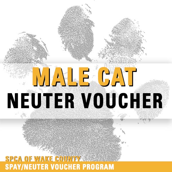 SPAY/NEUTER VOUCHERS SPCA Wake Spay/Neuter Voucher Program